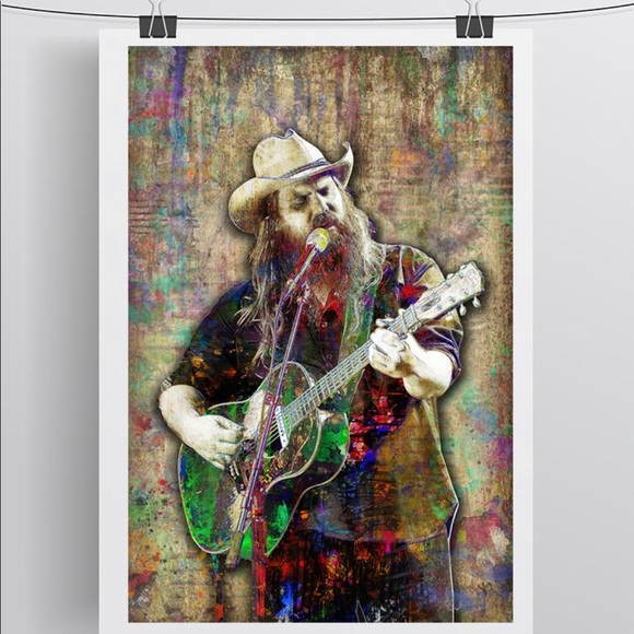 Chris Stapleton 12x18in County Poster - Picture 2 of 5